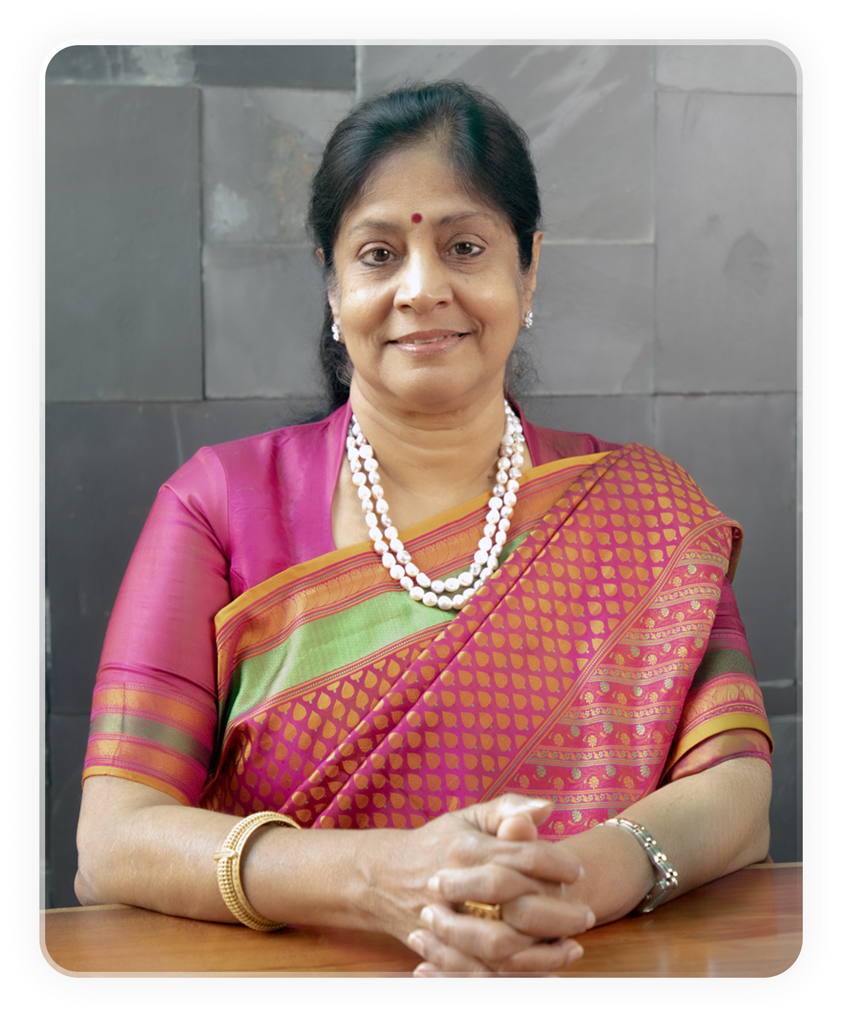 Ms. K. Renuka Raju, Chairperson & Managing Director