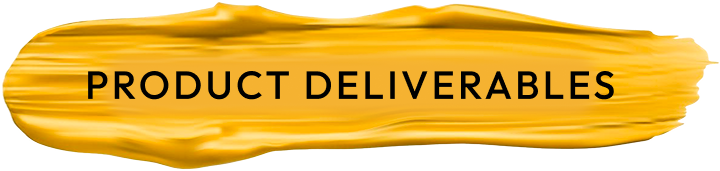 Product Deliverables